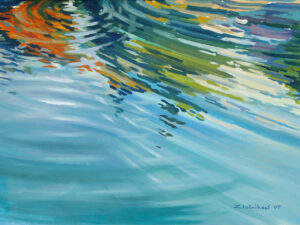 the reflection of water 1